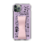Slim Protection Case - STAND & RING RIBBON Sakura Pink［ Rune Naito - RUNE Girl Retro & Modern - Purple ］