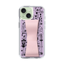 Slim Protection Case - STAND & RING RIBBON Sakura Pink［ Rune Naito - RUNE Girl Retro & Modern - Purple ］