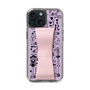 Slim Protection Case - STAND & RING RIBBON Sakura Pink［ Rune Naito - RUNE Girl Retro & Modern - Purple ］
