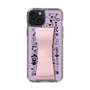 Slim Protection Case - STAND & RING RIBBON Sakura Pink［ Rune Naito - RUNE Girl Retro & Modern - Purple ］