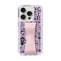 Slim Protection Case - STAND & RING RIBBON Sakura Pink［ Rune Naito - RUNE Girl Retro & Modern - Purple ］