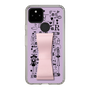 Slim Protection Case - STAND & RING RIBBON Sakura Pink［ Rune Naito - RUNE Girl Retro & Modern - Purple ］
