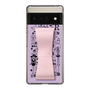 Slim Protection Case - STAND & RING RIBBON Sakura Pink［ Rune Naito - RUNE Girl Retro & Modern - Purple ］