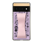Slim Protection Case - STAND & RING RIBBON Sakura Pink［ Rune Naito - RUNE Girl Retro & Modern - Purple ］