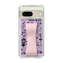 Slim Protection Case - STAND & RING RIBBON Sakura Pink［ Rune Naito - RUNE Girl Retro & Modern - Purple ］