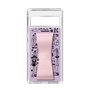 Slim Protection Case - STAND & RING RIBBON Sakura Pink［ Rune Naito - RUNE Girl Retro & Modern - Purple ］