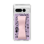 Slim Protection Case - STAND & RING RIBBON Sakura Pink［ Rune Naito - RUNE Girl Retro & Modern - Purple ］