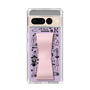 Slim Protection Case - STAND & RING RIBBON Sakura Pink［ Rune Naito - RUNE Girl Retro & Modern - Purple ］