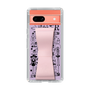Slim Protection Case - STAND & RING RIBBON Sakura Pink［ Rune Naito - RUNE Girl Retro & Modern - Purple ］