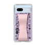 Slim Protection Case - STAND & RING RIBBON Sakura Pink［ Rune Naito - RUNE Girl Retro & Modern - Purple ］