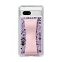Slim Protection Case - STAND & RING RIBBON Sakura Pink［ Rune Naito - RUNE Girl Retro & Modern - Purple ］