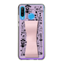 Slim Protection Case - STAND & RING RIBBON Sakura Pink［ Rune Naito - RUNE Girl Retro & Modern - Purple ］