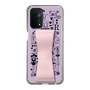 Slim Protection Case - STAND & RING RIBBON Sakura Pink［ Rune Naito - RUNE Girl Retro & Modern - Purple ］