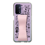 Slim Protection Case - STAND & RING RIBBON Sakura Pink［ Rune Naito - RUNE Girl Retro & Modern - Purple ］