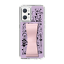 Slim Protection Case - STAND & RING RIBBON Sakura Pink［ Rune Naito - RUNE Girl Retro & Modern - Purple ］