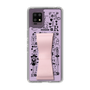 Slim Protection Case - STAND & RING RIBBON Sakura Pink［ Rune Naito - RUNE Girl Retro & Modern - Purple ］
