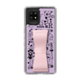 Slim Protection Case - STAND & RING RIBBON Sakura Pink［ Rune Naito - RUNE Girl Retro & Modern - Purple ］