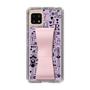 Slim Protection Case - STAND & RING RIBBON Sakura Pink［ Rune Naito - RUNE Girl Retro & Modern - Purple ］