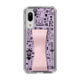 Slim Protection Case - STAND & RING RIBBON Sakura Pink［ Rune Naito - RUNE Girl Retro & Modern - Purple ］
