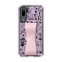 Slim Protection Case - STAND & RING RIBBON Sakura Pink［ Rune Naito - RUNE Girl Retro & Modern - Purple ］