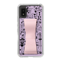 Slim Protection Case - STAND & RING RIBBON Sakura Pink［ Rune Naito - RUNE Girl Retro & Modern - Purple ］