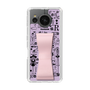 Slim Protection Case - STAND & RING RIBBON Sakura Pink［ Rune Naito - RUNE Girl Retro & Modern - Purple ］