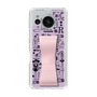 Slim Protection Case - STAND & RING RIBBON Sakura Pink［ Rune Naito - RUNE Girl Retro & Modern - Purple ］