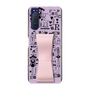 Slim Protection Case - STAND & RING RIBBON Sakura Pink［ Rune Naito - RUNE Girl Retro & Modern - Purple ］