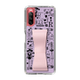 Slim Protection Case - STAND & RING RIBBON Sakura Pink［ Rune Naito - RUNE Girl Retro & Modern - Purple ］