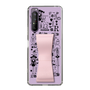 Slim Protection Case - STAND & RING RIBBON Sakura Pink［ Rune Naito - RUNE Girl Retro & Modern - Purple ］