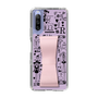 Slim Protection Case - STAND & RING RIBBON Sakura Pink［ Rune Naito - RUNE Girl Retro & Modern - Purple ］