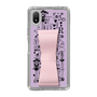 Slim Protection Case - STAND & RING RIBBON Sakura Pink［ Rune Naito - RUNE Girl Retro & Modern - Purple ］