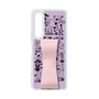 Slim Protection Case - STAND & RING RIBBON Sakura Pink［ Rune Naito - RUNE Girl Retro & Modern - Purple ］