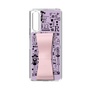 Slim Protection Case - STAND & RING RIBBON Sakura Pink［ Rune Naito - RUNE Girl Retro & Modern - Purple ］