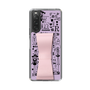 Slim Protection Case - STAND & RING RIBBON Sakura Pink［ Rune Naito - RUNE Girl Retro & Modern - Purple ］