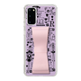 Slim Protection Case - STAND & RING RIBBON Sakura Pink［ Rune Naito - RUNE Girl Retro & Modern - Purple ］