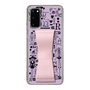 Slim Protection Case - STAND & RING RIBBON Sakura Pink［ Rune Naito - RUNE Girl Retro & Modern - Purple ］