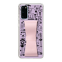 Slim Protection Case - STAND & RING RIBBON Sakura Pink［ Rune Naito - RUNE Girl Retro & Modern - Purple ］