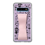 Slim Protection Case - STAND & RING RIBBON Sakura Pink［ Rune Naito - RUNE Girl Retro & Modern - Purple ］