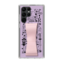 Slim Protection Case - STAND & RING RIBBON Sakura Pink［ Rune Naito - RUNE Girl Retro & Modern - Purple ］