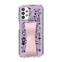 Slim Protection Case - STAND & RING RIBBON Sakura Pink［ Rune Naito - RUNE Girl Retro & Modern - Purple ］