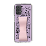 Slim Protection Case - STAND & RING RIBBON Sakura Pink［ Rune Naito - RUNE Girl Retro & Modern - Purple ］