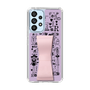 Slim Protection Case - STAND & RING RIBBON Sakura Pink［ Rune Naito - RUNE Girl Retro & Modern - Purple ］