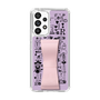 Slim Protection Case - STAND & RING RIBBON Sakura Pink［ Rune Naito - RUNE Girl Retro & Modern - Purple ］