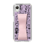 Slim Protection Case - STAND & RING RIBBON Sakura Pink［ Rune Naito - RUNE Girl Retro & Modern - Purple ］