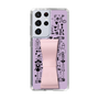 Slim Protection Case - STAND & RING RIBBON Sakura Pink［ Rune Naito - RUNE Girl Retro & Modern - Purple ］