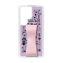Slim Protection Case - STAND & RING RIBBON Sakura Pink［ Rune Naito - RUNE Girl Retro & Modern - Purple ］