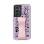 Slim Protection Case - STAND & RING RIBBON Sakura Pink［ Rune Naito - RUNE Girl Retro & Modern - Purple ］