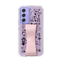Slim Protection Case - STAND & RING RIBBON Sakura Pink［ Rune Naito - RUNE Girl Retro & Modern - Purple ］