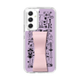 Slim Protection Case - STAND & RING RIBBON Sakura Pink［ Rune Naito - RUNE Girl Retro & Modern - Purple ］
